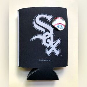Chicago White Sox Leinenkugel's Beer Koozie Can Holder Black MLB Baseball New